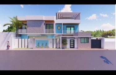 WARANG : Villa contemporaine à vendre de 3 chambres en construction