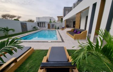 NGAPAROU : Villa en deuxième ligne de mer à vendre