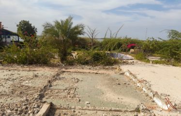NDANGANE : Terrain pieds dans l’eau bord lagune à vendre