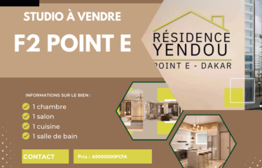 DAKAR POINT-E : Appartement à vendre Résidence Yendou