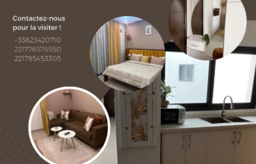 DAKAR POINT-E : Appartement F2 meublé à vendre